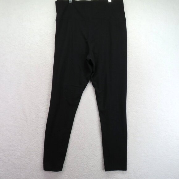 Victorias Secret Pants Womens Size XL Black‎ High Waisted Stretch Leggings - Picture 3 of 8